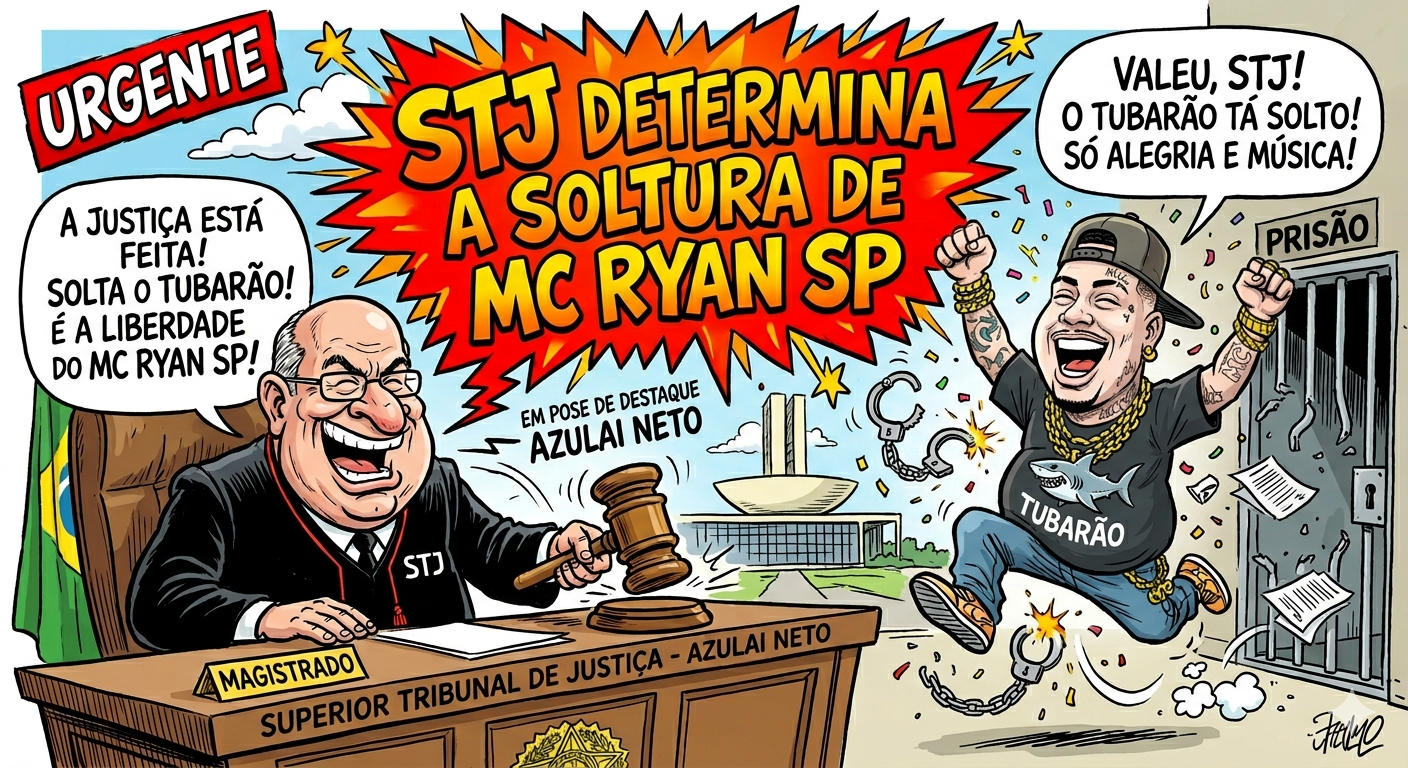 STJ determina soltura de MC Ryan SP